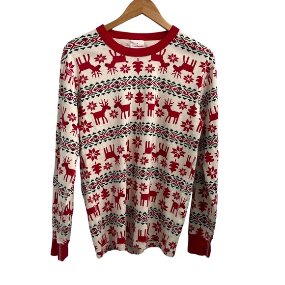 HANNA ANDERSSON Adult Unisex Long John Pajama Set Size Medium - Picture 1 of 9